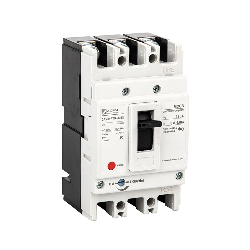 125A Alĝustigebla Molded Case Circuit Breaker