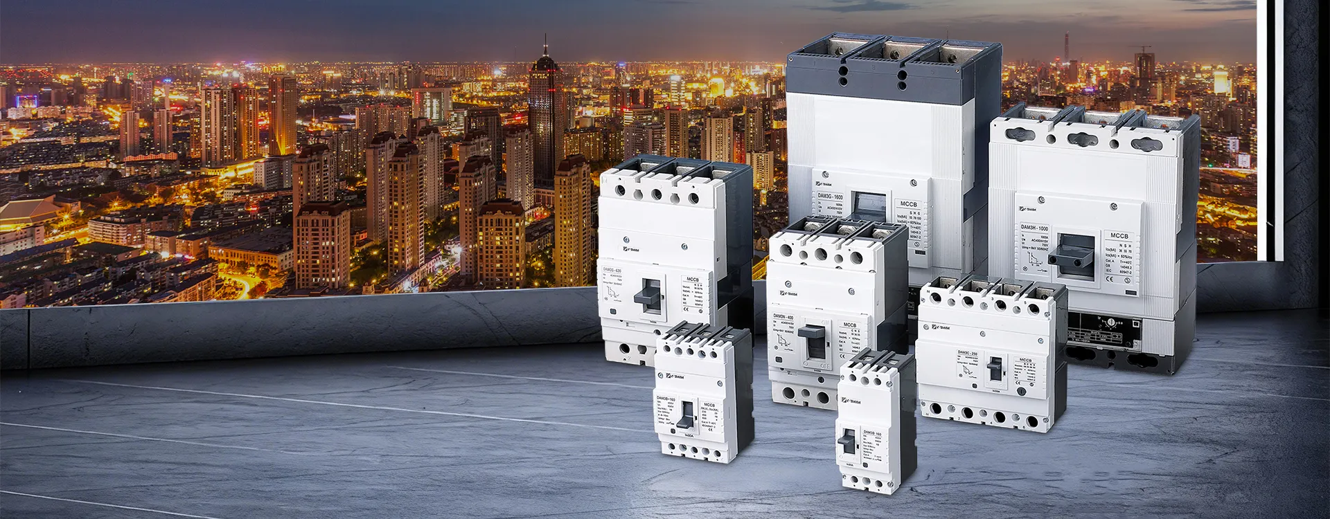 CDADA OEM ODM Circuit Breaker Fabrikisto - Propra MCCB MCB por HVAC Elevator UPS Aplikoj