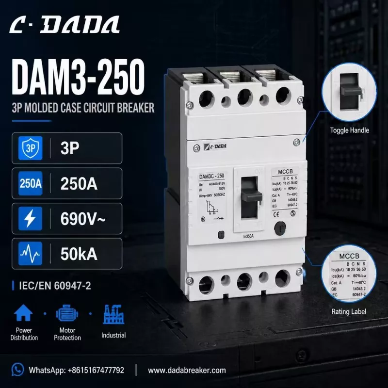 Praktika Gvidilo pri Molded Case Circuit Breakers