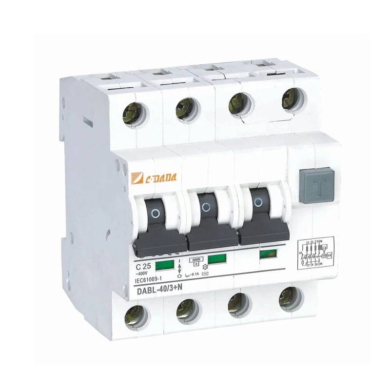 2P 4P Elektronika Tipo RCBO